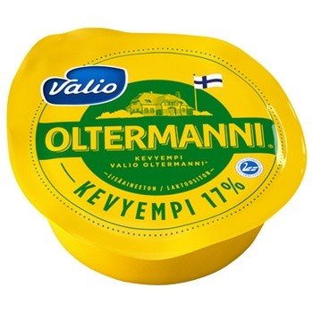 Сир напівтвердий 17% без лактози та глютена Oltermanni, 250 г 3861680 фото