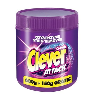 Пятновыводитель Clovin Clever Attack, 750 г 3494700 фото