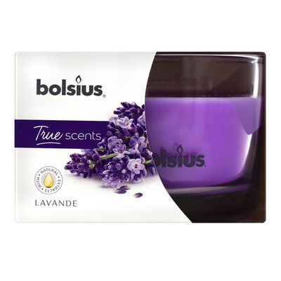 Свеча в стекле Lavender Bolsius, 1 шт 3459150 фото