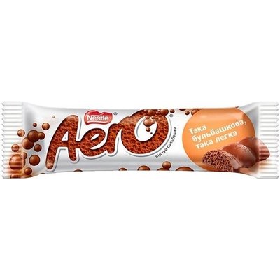 Шоколадный батончик молочный Aero, 30 г 2407200 фото