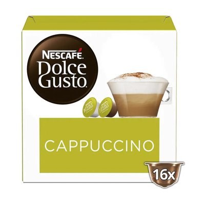 Кофе молотый Cappuccino Dolce Gusto Nescafe, 16 шт 2930480 фото