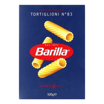 Макаронные изделия Tortiglioni №83 Barilla, 500 г 3639390 фото