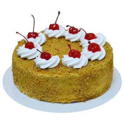 Торт Медовик с вишней, 100 г 3203090 фото