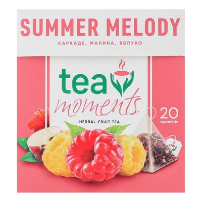 Чай пакетированный из суданской розы Summer Melody Tea Moments, 20 шт/уп. 3870860 фото