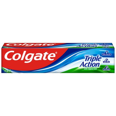 Паста зубна Triple Action Colgate, 75 мл 4025800 фото