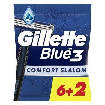 Станок для гоління одноразовий Blue 3 Gillette, 6+2шт 4063900 фото