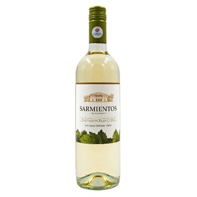 Вино белое сухое Sarmientos Sauvignon Blanc, 0.75 л 3458180 фото