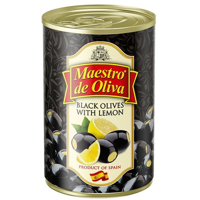 Маслины фаршированные лимоном Maestro de Oliva, 280 г 3934260 фото