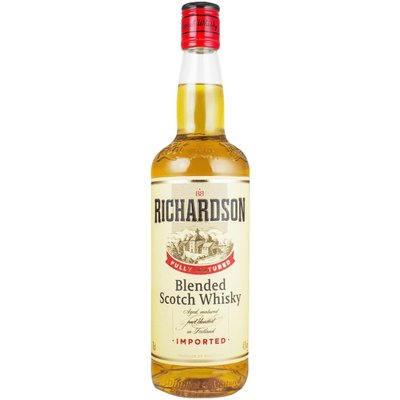 Виски Richardson шотландский, 0.7 л 3732820 фото