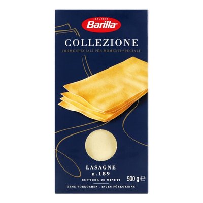 Макаронные изделия Collezione Lasagne Barilla, 500 г 2950880 фото