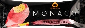 Мороженое Манго-клубника-руби Monaco Три медведі, 75 г 4065310 фото