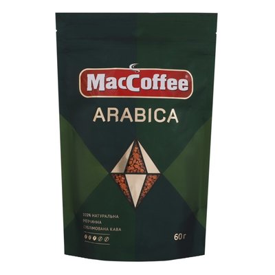 Кава розчинна Arabica MacCoffee, 60 г 3529990 фото