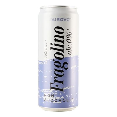 Напиток безалкогольный сильногазированный на ароматизаторах ж/б Fragolino Bianco Tairovo, 0.33л 4175140 фото