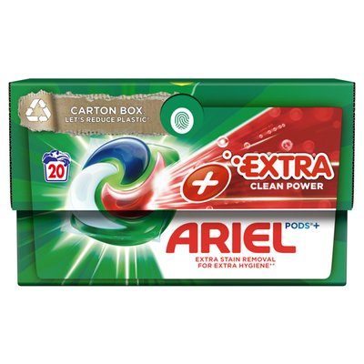 Капсули для прання Екстрасила очищення Ariel, 20х27.2 г 4069560 фото
