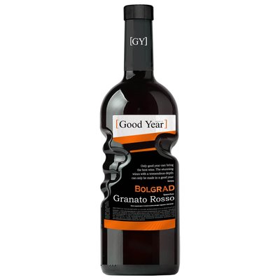 Вино червоне напівсолодке Granato Rosso Bolgrad, 0.75 л 2724010 фото