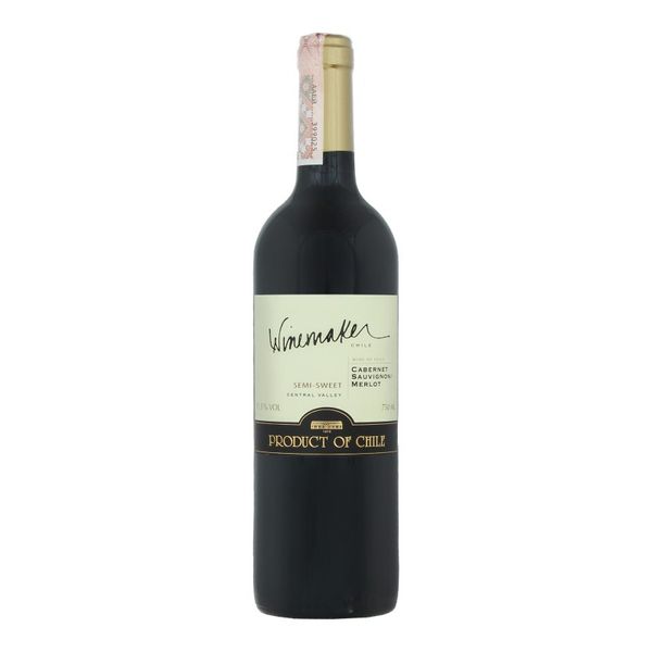 Вино красное полусладкое Cabernet Sauvignon/Merlot Winemaker, 0.75 л 2994730 фото