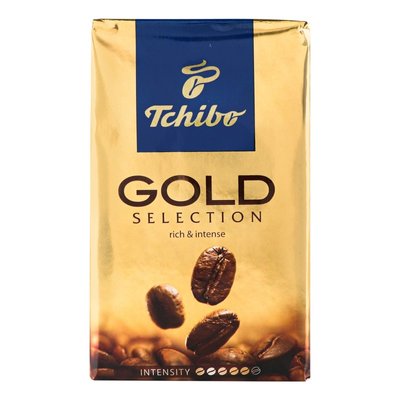 Кава натуральна смажена мелена Gold Selection Tchibo, 250 г 2825480 фото