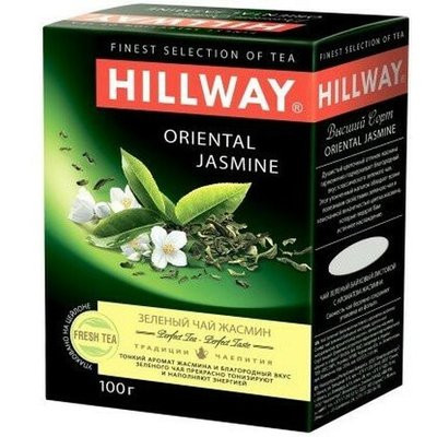 Чай зелений розсипний Oriental Jasmine Hillway, 100 г 2844430 фото