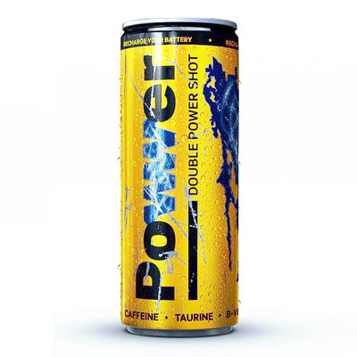 Напиток энергетический безалкогольный Powwer Van Pur, 0.25 л ж/б 4269840 фото