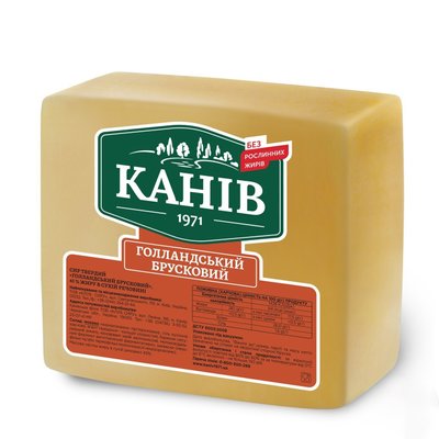 Сыр твердый 45% Голландский Канев, 100 г 2966750 фото