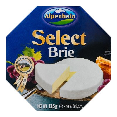 Сыр мягкий 50% Селект Бри Alpenhain, 125 г 1822670 фото