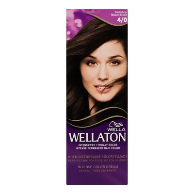 Крем-фарба для волосся Wellaton №4/0 Wella, 1шт 3983120 фото