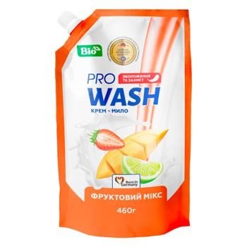 Крем-мыло жидкое с ароматом фруктов Pro Wash, 460 г 3999320 фото