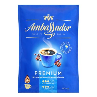 Кофе растворимый Ambassador Premium, 50 г 3680520 фото