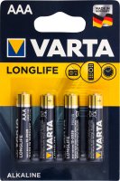 Батарейки AAA 1.5V Varta, 4 шт 3313580 фото