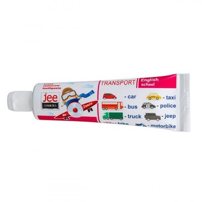 Зубная паста детская Transport Jee Cosmetics, 50 мл 4006950 фото