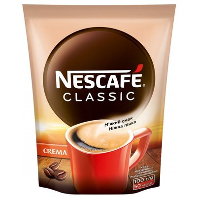 Кофе растворимый Classic Crema Nescafe, 100 г 2885790 фото