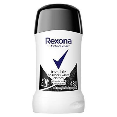 Антиперспирант-стик Invisible Black+White Rexona, 40 мл 534524 фото