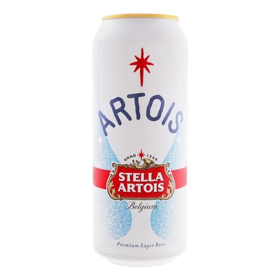 Пиво светлое ж/б Stella Artois, 0.5 л 24945 фото