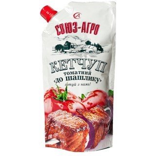 Кетчуп томатный К шашлыку д/п Союз-Агро, 300 гр 2480740 фото