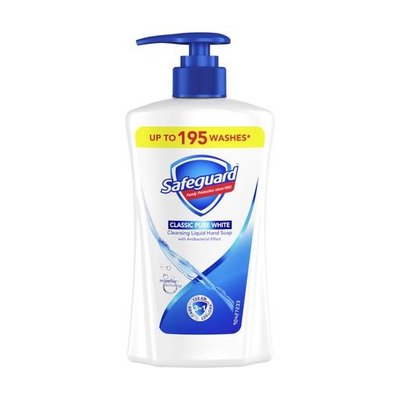 Жидкое мыло Классическое Ярко-Белое Safeguard, 390 мл 4085250 фото
