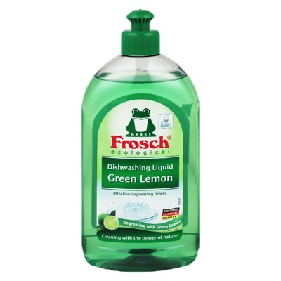 Засіб для миття посуду Зелений Лимон Фрош , 500 мл 4102520 фото