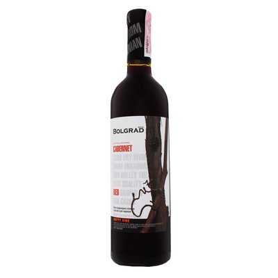 Вино червоне сухе Каберне Bolgrad, 0.75 л 3144020 фото