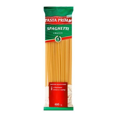 Макаронні вироби Спагеті Паста Прима, 400 г 2737140 фото