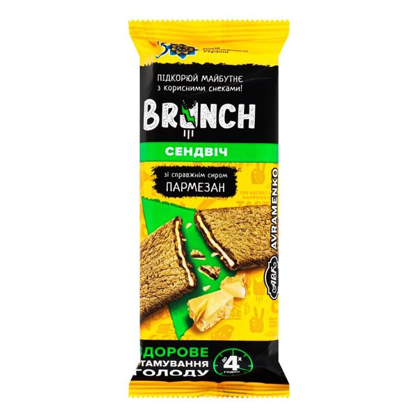 Сэндвич со вкусом сыра пармезан Brunch АВК, 47 г 4139370 фото