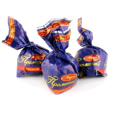 Конфеты шоколадные Прометей с изюмом Мария, 100 г 3353240 фото