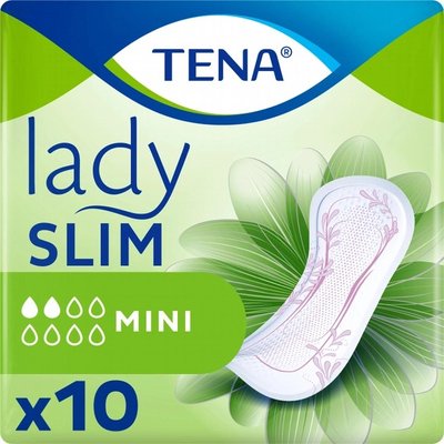 Прокладки урологические Slim Mini Lady Tena, 10 шт 3115320 фото