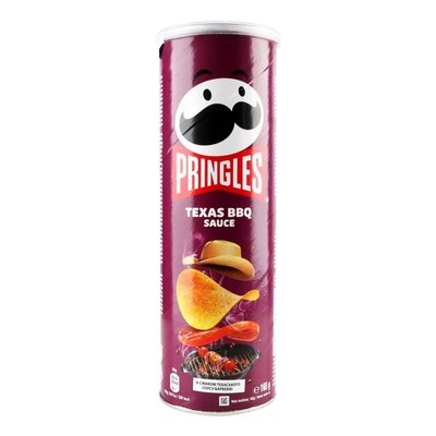 Чіпси картопляні Texas BBQ Sauce тубус Pringles, 165 г 4009570 фото