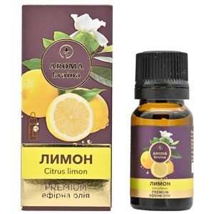 Ефірна олія Лимон Premium Aroma kraina, 10 мл 3739710 фото