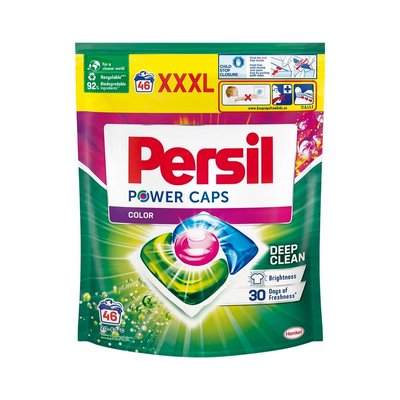 Капсули для прання Power Caps Color Persil, 46 шт 4045860 фото