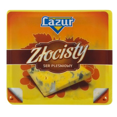 Сыр 50% золотистый с плесенью Lazur, 100г 2197120 фото