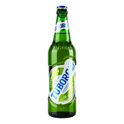 Пиво светлое Tuborg green, 0.5 л 10696 фото