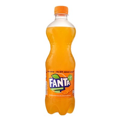 Напій газований апельсин Fanta, 0.5 л 2579250 фото