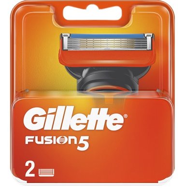 Сменные кассеты Fusion 5 Gillette, 2 шт 2336320 фото