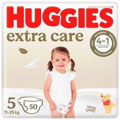 Подгузники для детей 15-22кг 5 Elite Soft Huggies 50шт 3982240 фото