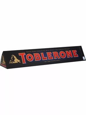 Шоколад чёрный с миндалем Toblerone, 100 г 3803540 фото